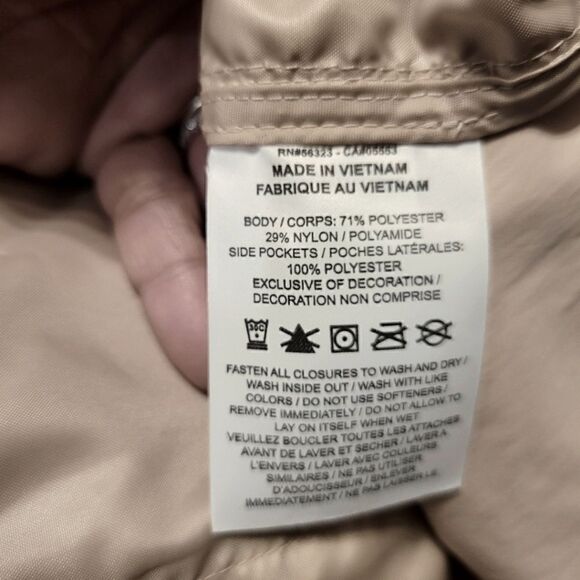 Nike Sportswear Hooded Jacket Tan Size M NWT - Picture 12 of 12